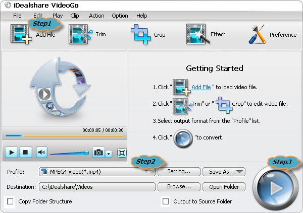 how convert a dvd to avi or mpeg4