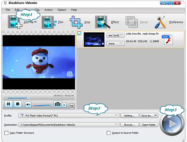 mp4 to flv video converter